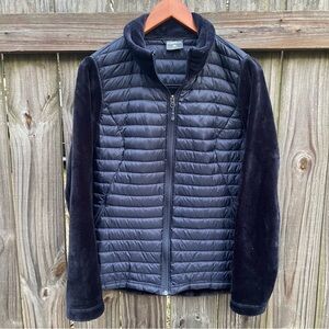 32 Degrees Heat Jacket Womens large navy blue Puffer